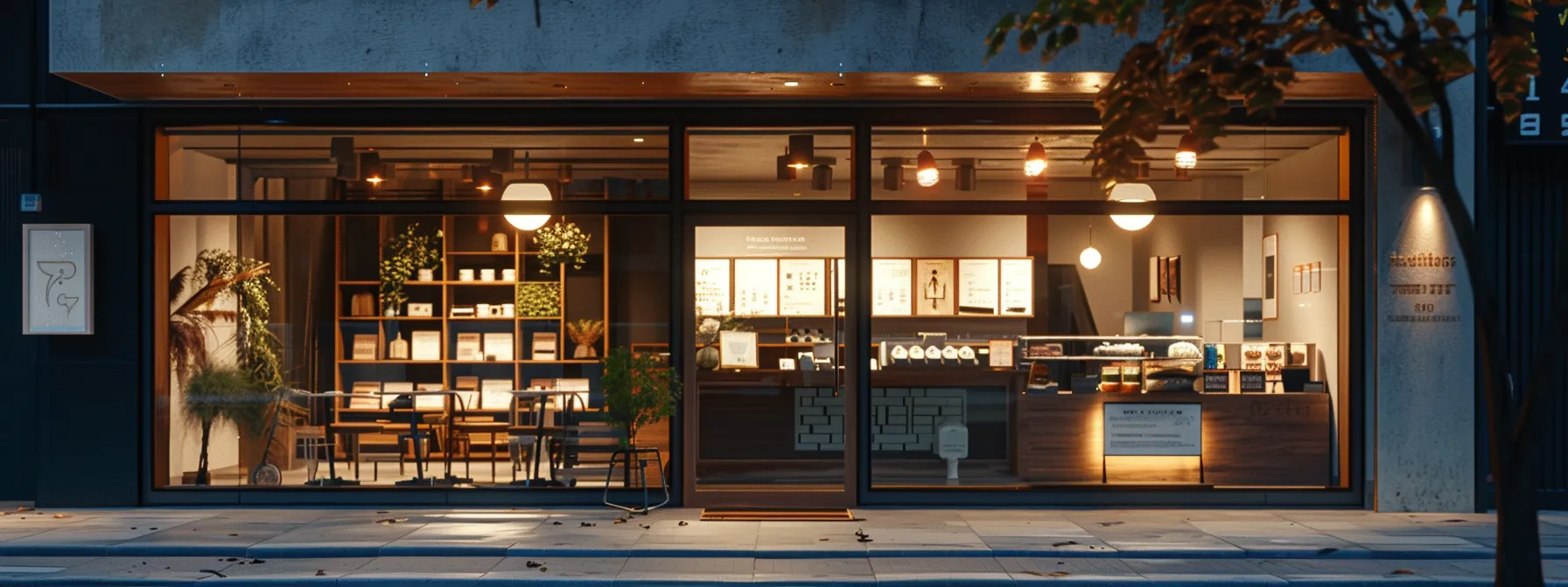 a professional storefront with detailed schema markup tags displayed, highlighting contact details and keywords for enhanced visibility in local search results. a professional storefront with detailed schema markup tags displayed, highlighting contact details and keywords for enhanced visibility in local search results.