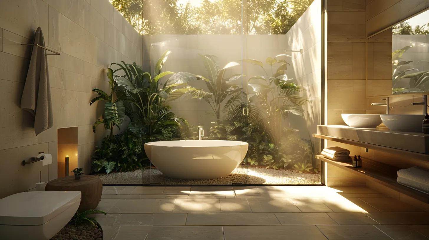 a modern rental property dressed in fresh renovations, showcasing elegantly upgraded bathrooms and cozy living spaces, under warm afternoon sunlight, symbolizing the essence of successful real estate investment and tenant satisfaction. a modern rental property dressed in fresh renovations, showcasing elegantly upgraded bathrooms and cozy living spaces, under warm afternoon sunlight, symbolizing the essence of successful real estate investment and tenant satisfaction.