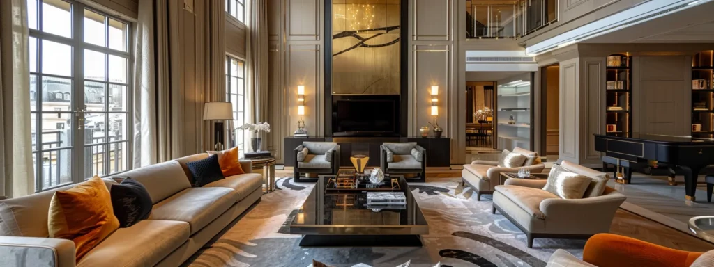 a beautifully staged living room bathed in natural light, showcasing elegant decor and inviting furnishings that embody a warm, welcoming atmosphere perfect for potential buyers.