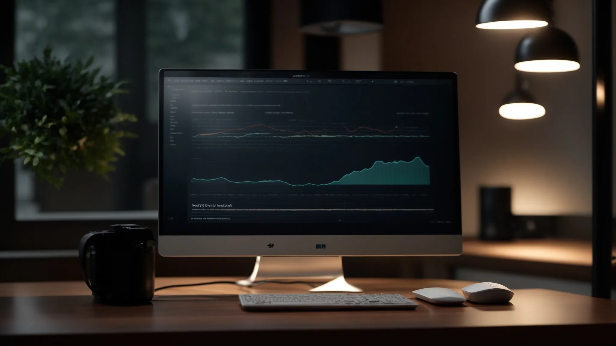 a sleek, modern computer screen displays a visually engaging website layout, showcasing a clear and structured url hierarchy that conveys the essence of seo optimization.