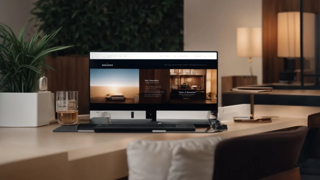 a sleek, organized webpage features a prominently displayed seo-friendly url structure, illuminated by soft, ambient lighting that emphasizes clarity and user-friendliness.