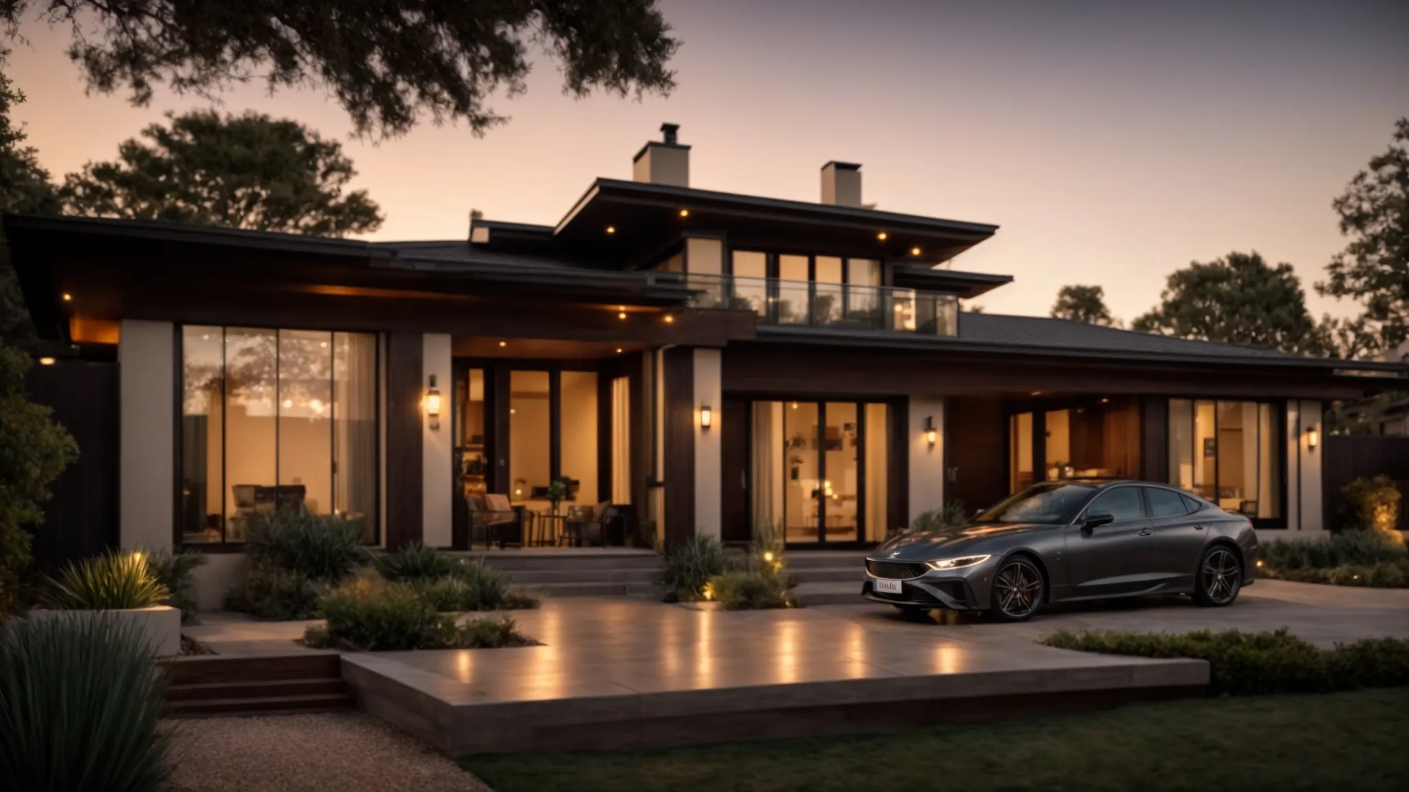 a vibrant realtor landing page showcasing glowing client testimonials, industry awards, and social media links, all bathed in warm, inviting lighting to evoke trust and authenticity.